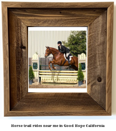 horse trail rides near me in Good Hope, California